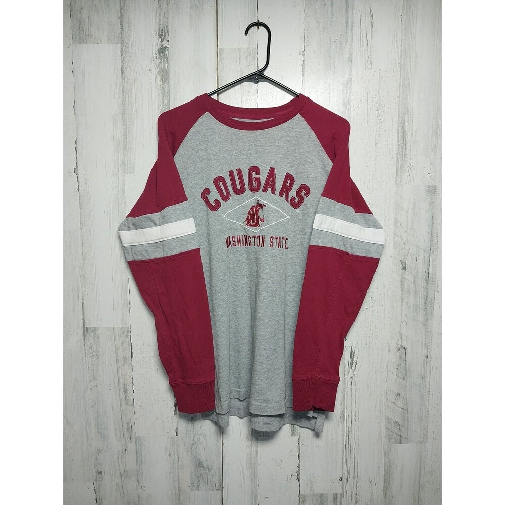 KA Knights Apparel Washington State Cougars Mens M  Long Sleeve Shirt